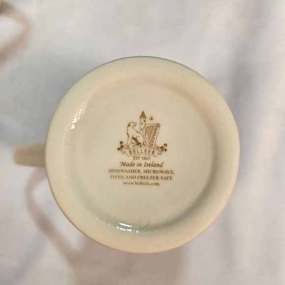 Lot of 4 Belleek Ireland Porcelain Coffee/Tea Mugs - NIB - GIFTABLE - Picture 5 of 8